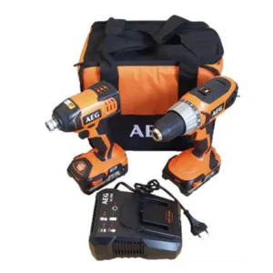AEG KIT Trapano avvitatore + Impulsi ¼ 18V JP18U2-202B