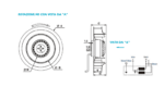 Ventola Centrifuga Radiale PFKM22045 - immagine 2