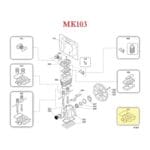 MK 103 Kit Guarnizioni FINI