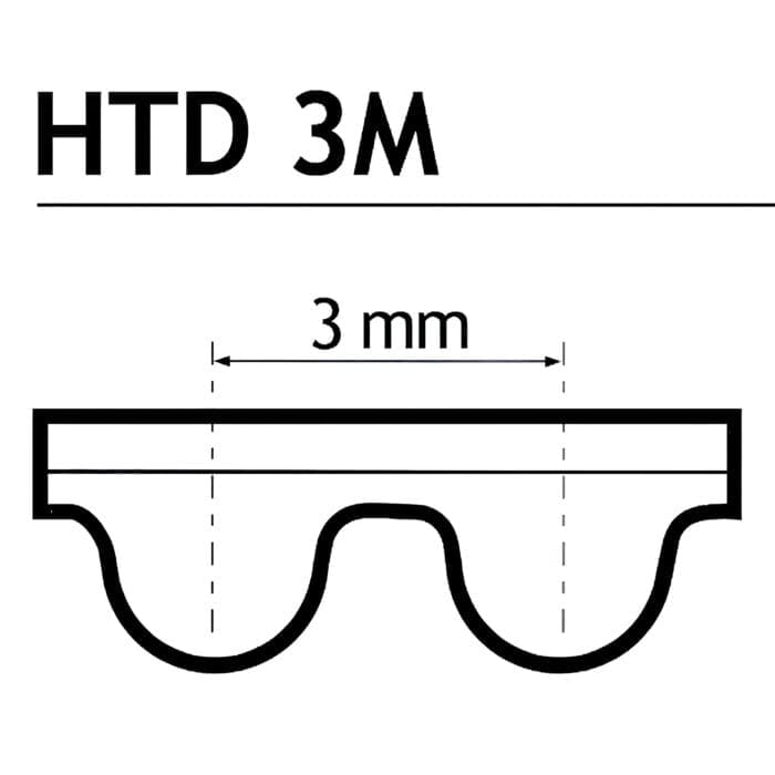 12065 -- 000 (12290) 885 3M 9 Cinghia - immagine 1
