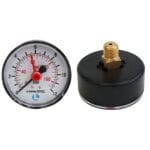 D200/4 Manometro Attacco Posteriore 1/4" 0-12  d.63