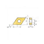 DCMT11T304N Inserto per Tornitura