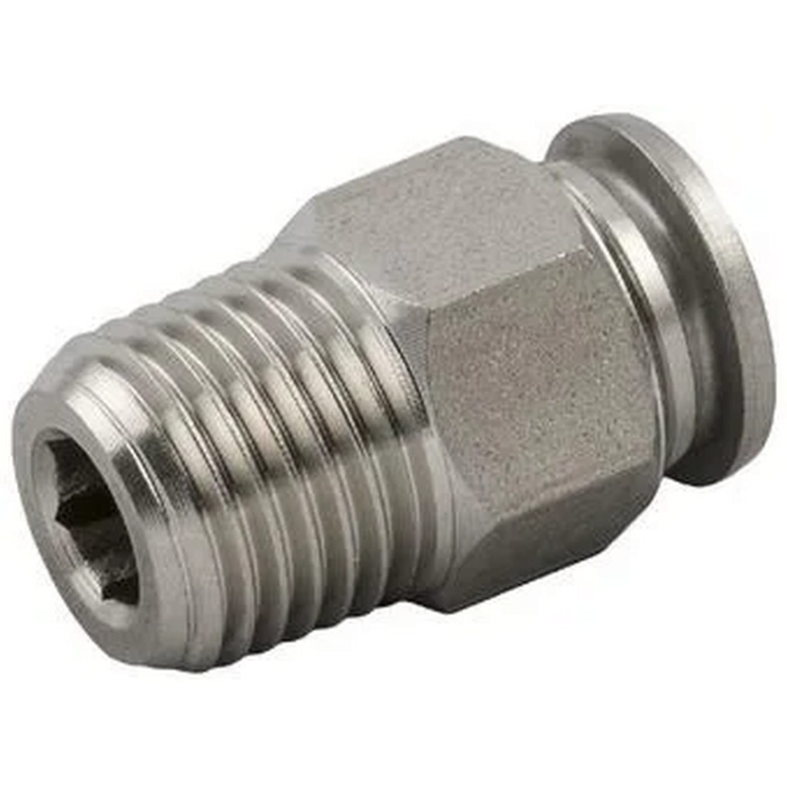 5424 -- 000 (5498) A180/4 Raccordo Dritto M 1/4" d.6 - immagine 1