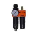 F454/2 Filtro Riduttore Lubrificatore con Manometro 3/8