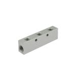 A241/7 Ripartitore 6 uscite lineari 1/4"*3/8"