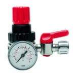 R251/1 Riduttore di Pressione 1/4" + Rubinetto