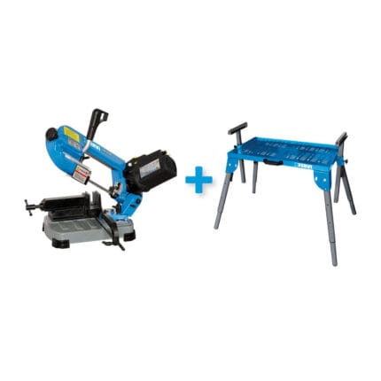 KIT0138 Segatrice a nastro banco pieghevole x macchine portatil0362 + 0522