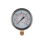 D230/8 Manometro Attacco Radiale 1/2" 100mm 0-60 Bagno di Glicerina