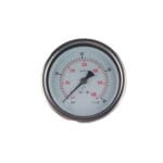 D235/7 Manometro Attacco Posteriore 1/2" 100mm 0-40 Bagno di Glicerina