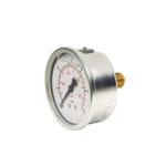 D235/8 Manometro Attacco Posteriore 1/2" 100mm 0-60 Bagno di Glicerina