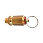 D102/4 Valv. Sicurezza 1/2'' 11 bar+bl+anello