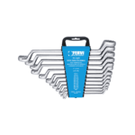 0476 SERIE CHIAVI POLIGONALI CROMATE, LUCIDATE A SPECCHIO 12pz